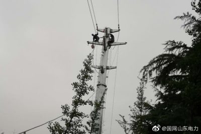 改造主干線為鄉(xiāng)村電網(wǎng)架設雙電源