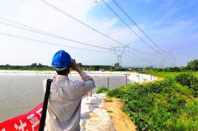 江蘇檢修公司對所轄涉保線路進(jìn)行特殊巡視