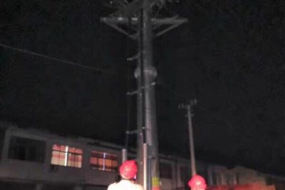 10kⅤ線路柱上開關(guān)、變壓器樁頭、高壓線路導(dǎo)線搭頭處等進行紅外測溫