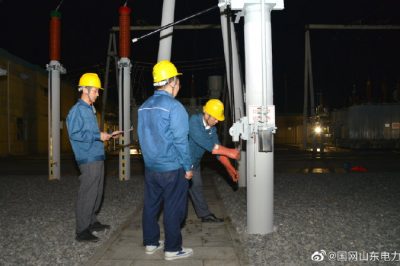 110千伏仲宮變電站強化設(shè)備的夜巡、特巡、節(jié)點測溫和隱患排查