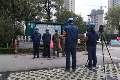 26虎橋線新建環(huán)網(wǎng)柜進線電纜頭制作