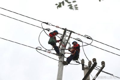 東營(yíng)區(qū)供電公司改造10千伏王崗線(xiàn)