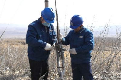 及時修復(fù)破損拉線 保障線路運行安全