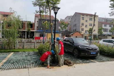 安裝太陽(yáng)能庭院燈作為路燈