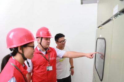 三江小學(xué)專(zhuān)變新裝工程順利完成，并成功送電