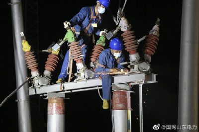 對110千伏帥樓變電站開展零點檢修作業(yè)