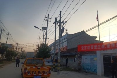 線路搭頭松動，快捷服務(wù)保運(yùn)行