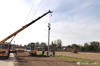 10千伏南城線酒廠支線開(kāi)展升級(jí)改造